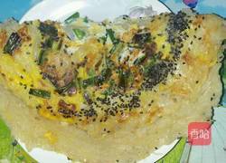 葱香鸡蛋饼的做法图解7