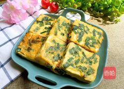 韭菜煎豆腐的做法图解9
