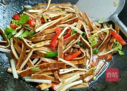 香芹炒豆干的做法图解6