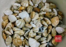 酱炒花甲的做法图解1