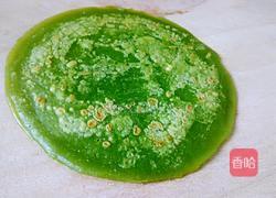 菠菜汁煎饼的做法图解11