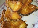 油炸香稣鱼排