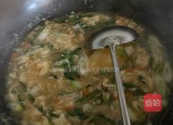野菜面糊鸡蛋汤的做法图解11