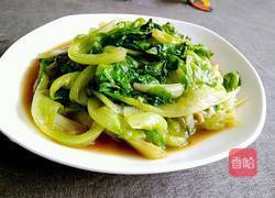 炝炒生菜的做法图解9