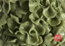 蝴蝶面（青汁）的做法图解6