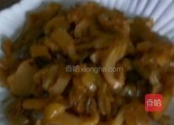 榨菜炒肉丝的做法图解4