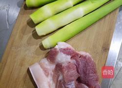 小笋炒肉的做法图解1