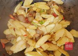 小笋炒肉的做法图解4