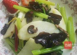 山药炒木耳的做法图解7