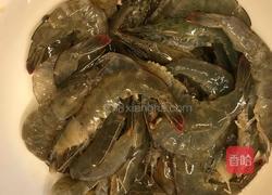 肉糜蒜蓉粉丝蒸虾的做法图解3