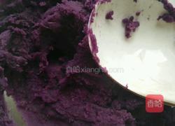 山药紫薯糍的做法图解4