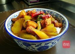 莴苣烧大肉的做法图解14