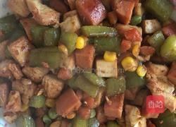 家庭版鸡肉炒三丁的做法图解8
