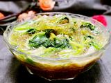 菠菜炖粉条