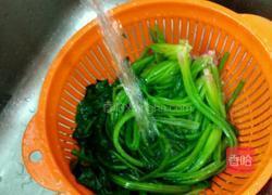 菠菜炒鸡蛋的做法图解5
