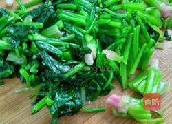 菠菜炒鸡蛋的做法图解6