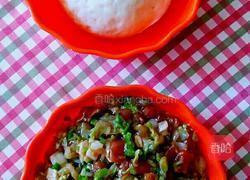 白菜丁肉丁大包子的做法图解5
