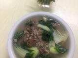 奶白菜三豆汤