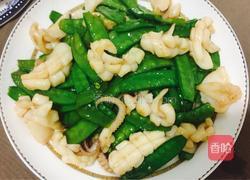 墨鱼炒荷兰豆的做法图解9