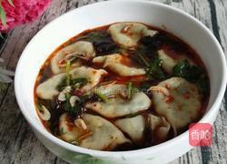 酸汤饺子的做法图解7