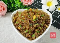 酱油炒饭(懒人版）的做法图解2