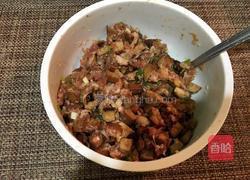 香干肉包的做法图解4