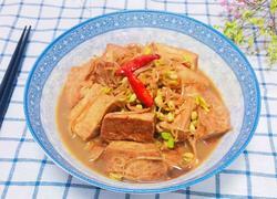 豆芽红烧豆腐