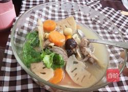 养生莲藕汤的做法图解4