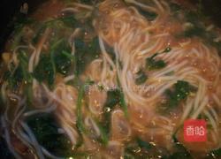 番茄青菜羊肉面的做法图解5