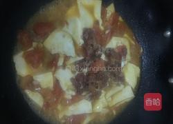 番茄肉末豆腐的做法图解11