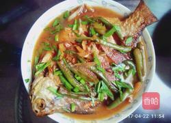 红烧鲳鱼的做法图解6