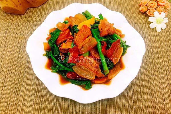 怎么做腊肉炒菜 NjAwX2MyXzQwMA