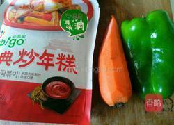 炒年糕的做法图解1