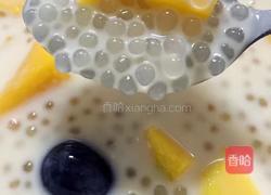 芒果葡萄西米露的做法图解4
