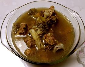 筒骨羊肚菌汤[图]