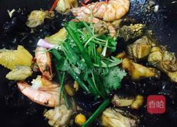 干逼鸡肉大虾的做法图解13