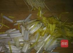 鸡丝蒜黄面的做法图解8