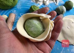 菠菜开花馒头的做法图解11