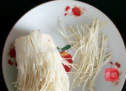 麻辣金针菇的做法图解1