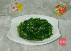 凉拌茼蒿的做法图解6