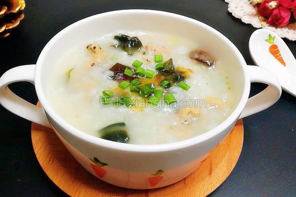 皮蛋香菇肉末粥的做法_皮蛋香菇肉末粥的做法