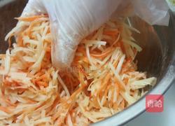 胡萝卜土豆丝饼的做法图解4