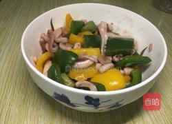 彩椒炒鱿鱼的做法图解6
