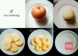 苹果甜甜圈的做法图解1