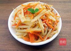 两丝炒鸡肉的做法图解21
