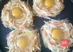 鸟巢土豆饼的做法图解4