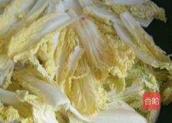 娃娃菜炖冻豆腐的做法图解4