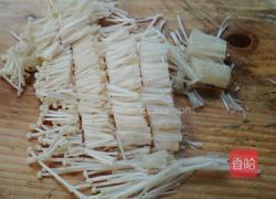 炒金针菇的做法图解1