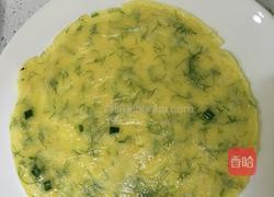 茴香鸡蛋饼的做法图解9
