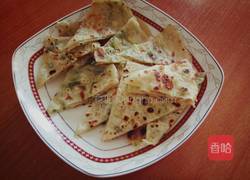老屋私房菜饺子皮葱油饼的做法图解7